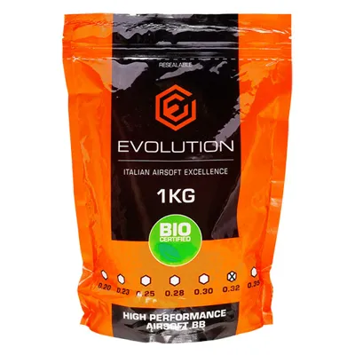 High Performance BIO BBs 0,32g 3.125ER Beutel Weiss - Evolution