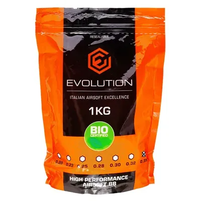 High Performance BIO BBs 0,35g 2.857ER Beutel Weiss - Evolution