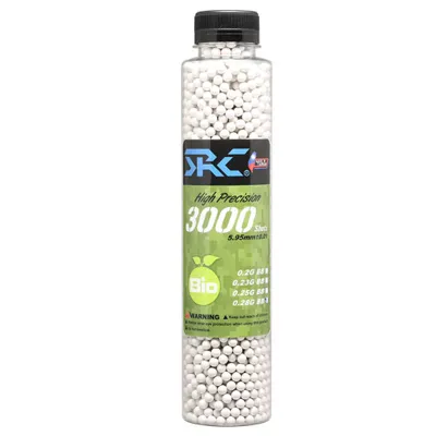 SRC High Precision Perfect Bio BBs 0,28g 3.000ER Flasche Weiss - SRC (Taiwan)