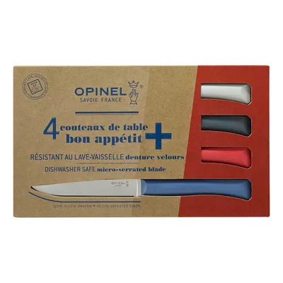 Tafelmesser Bon Appetit + Primo 4ER Set - Opinel