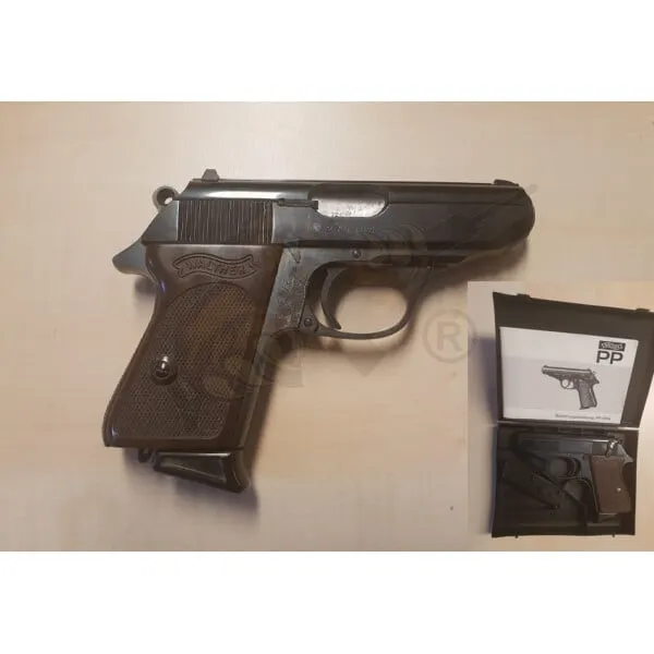 Walther PPK Kaliber 7,65 - Gebraucht · Negro