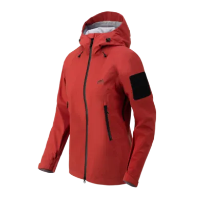 Squall Women's Hardshell Jacket (Crimson Sky) - Helikon-Tex