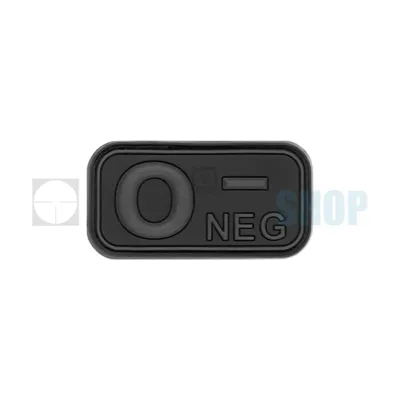 Bloodtype Rubber Patch o NEG (Blackops) - JTG