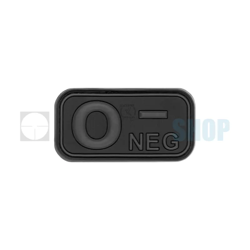 JTG Bloodtype Rubber Patch o NEG (Blackops)