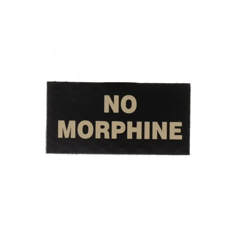 La Patcheria No Morphine IR Patch · Negro