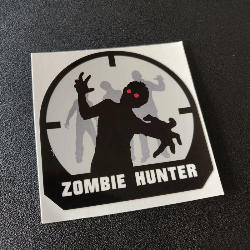 Mil-Spec Monkey Zombie Hunter Sticker (Color)