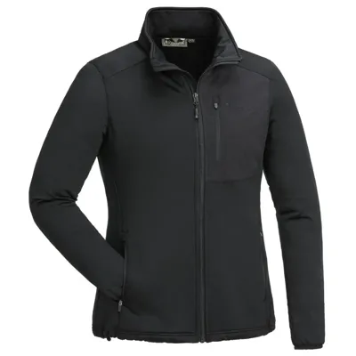 Dames Brenton Power Fleece Trui (Zwart) - Pinewood