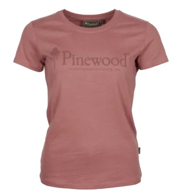 Dames Outdoor Life T-Shirt (Roze) - Pinewood