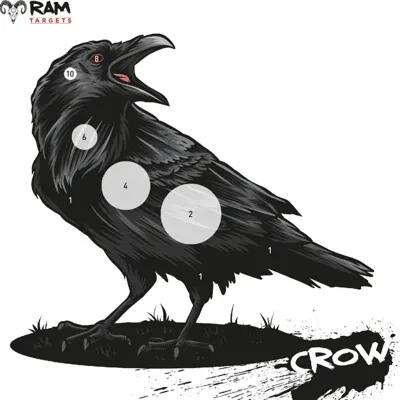 Schietkaarten 14x14cm (Crow) - Ram Tactical