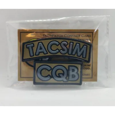 Tacsim CQB Rubber Patch Set - TactiPatch