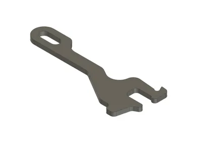 MWS Titanium ZET Plate - Raw - BavTac