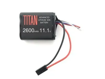 2600 mAh 11.1V Brick - Tamiya - Titan Power