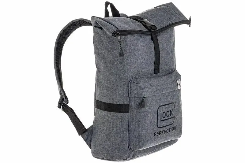 À Dos Courier Style Backpack Glock · Gris