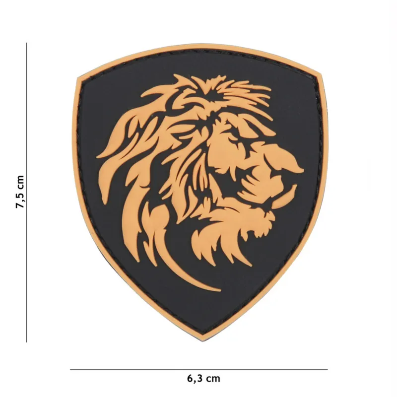 101Inc Dutch Lion PVC Patch · Naranja
