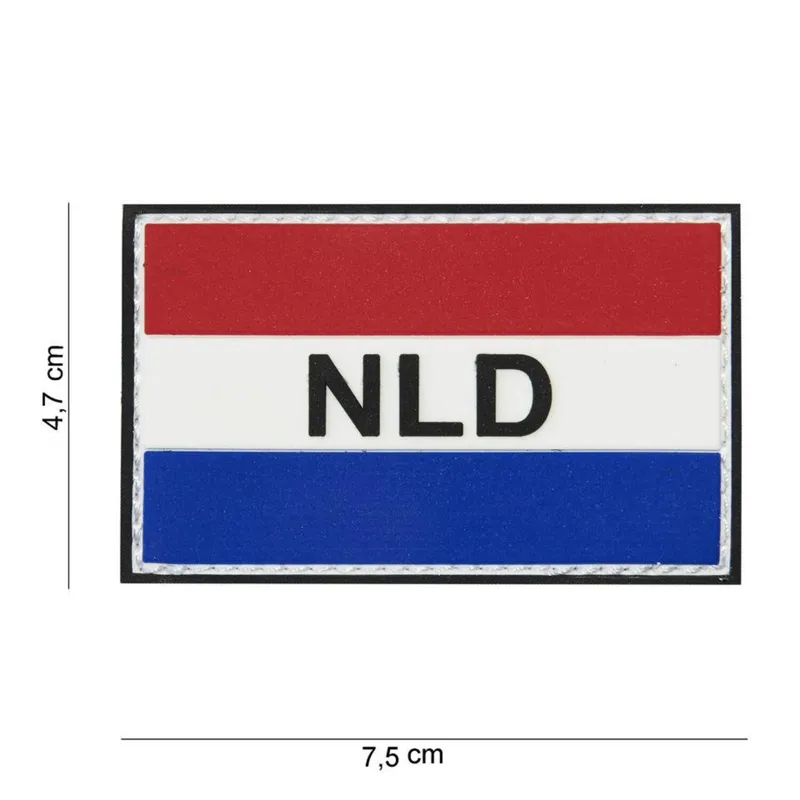 101Inc NLD Flag with Velcro