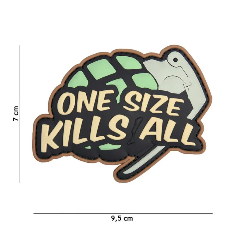 101Inc One Size Kills All Patch