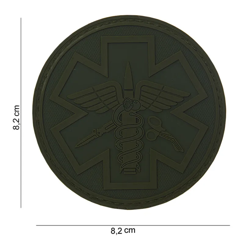 101Inc Para Medic Rubber Patch · Od green