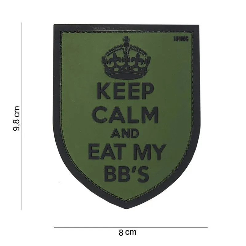 101Inc PVC Keep Calm · Od green