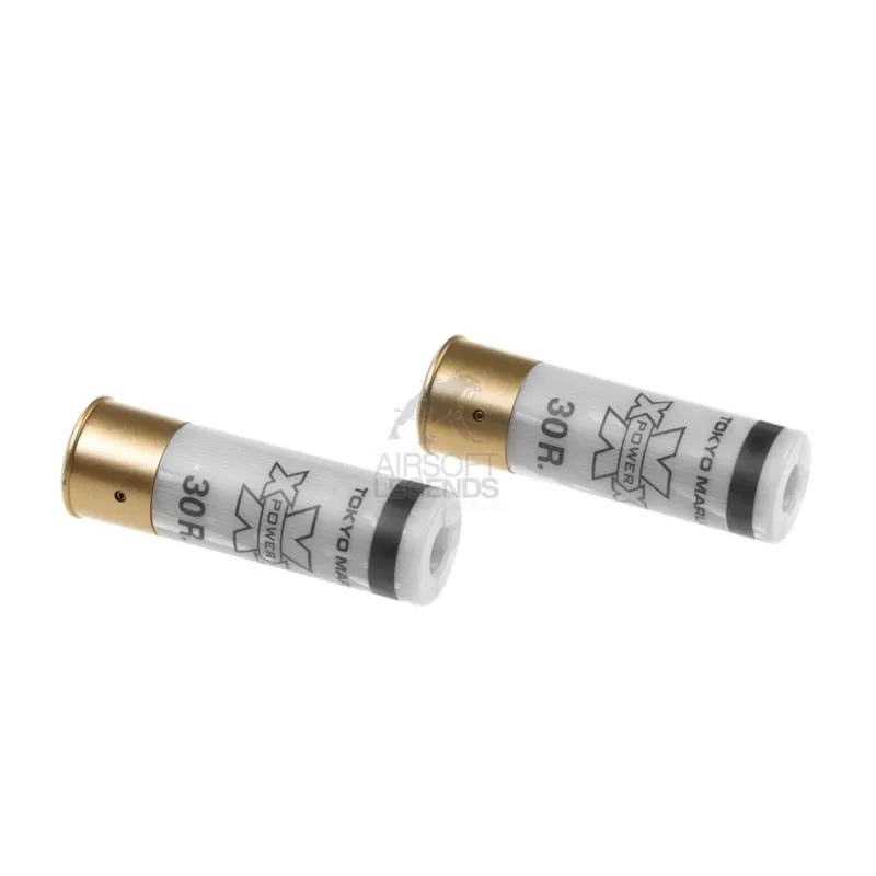 Tokyo Marui Shotgun Shells 2PCS 30 rds · Blanco