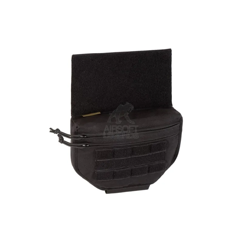 Warrior Assault Systems Drop Down Velcro Utility Pouch · Negro