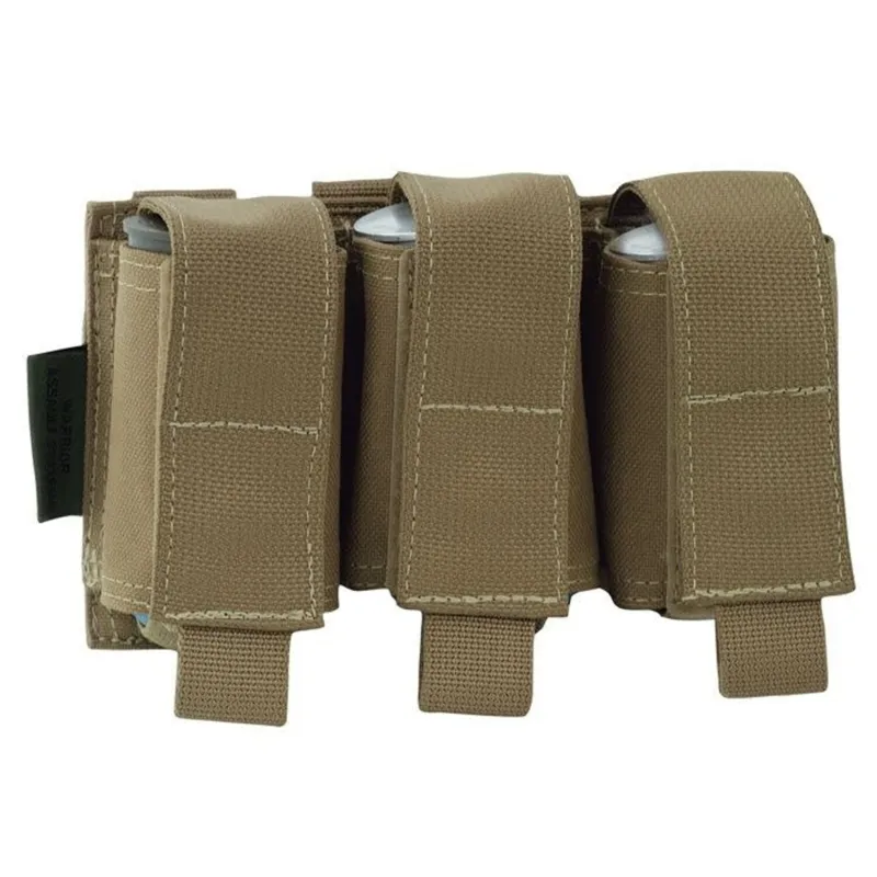 Warrior Assault Systems Triple 40mm Grenade Pouch · Coyote
