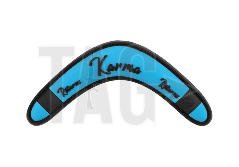 JTG Karma Returns Rubber Patch · Azul