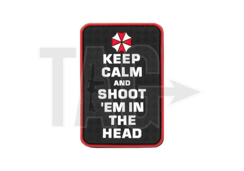 Keep Calm and Shoot Rubber Patch