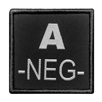 A10 Equipment Embroidered Blood Patch A