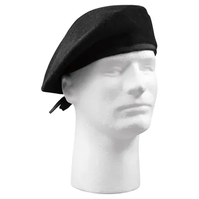 Baret US ČERNÝ - Barva: ČERNÁ -, Velikost: 58 - Rothco