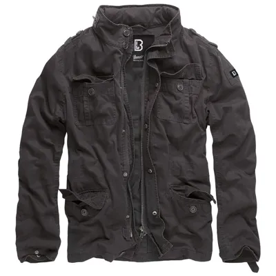 Bunda Britannia Jacket Černá - Barva: Černá -, Velikost - Brandit