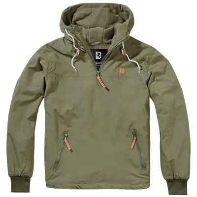 Bunda LUKE Windbreaker Zelená - Barva: Zelená -, Velikost - Brandit