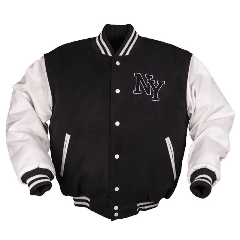 Mil-Tec Bunda NY Baseball ČERNO/BÍLÁ