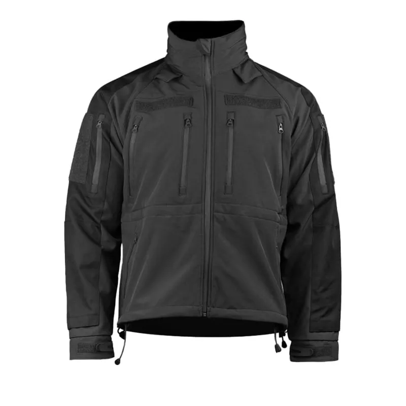 Mil-Tec Bunda Softshell Plus Černá - Barva: Černá -, Velikost · Negro
