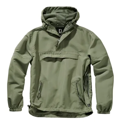 Bunda Summer Windbreaker Zelená - Barva: Zelená -, Velikost - Brandit
