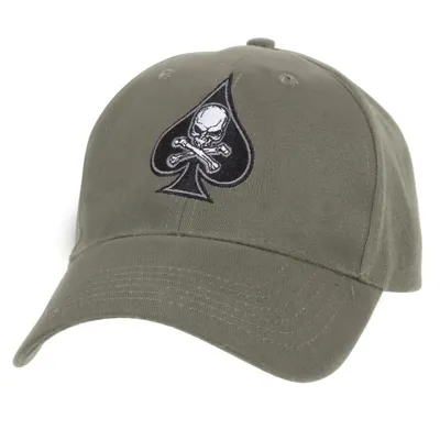 Čepice Baseball DEATH SPADE Zelená - Rothco