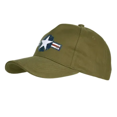 Čepice Baseball USAF WWII Zelená - Fostex