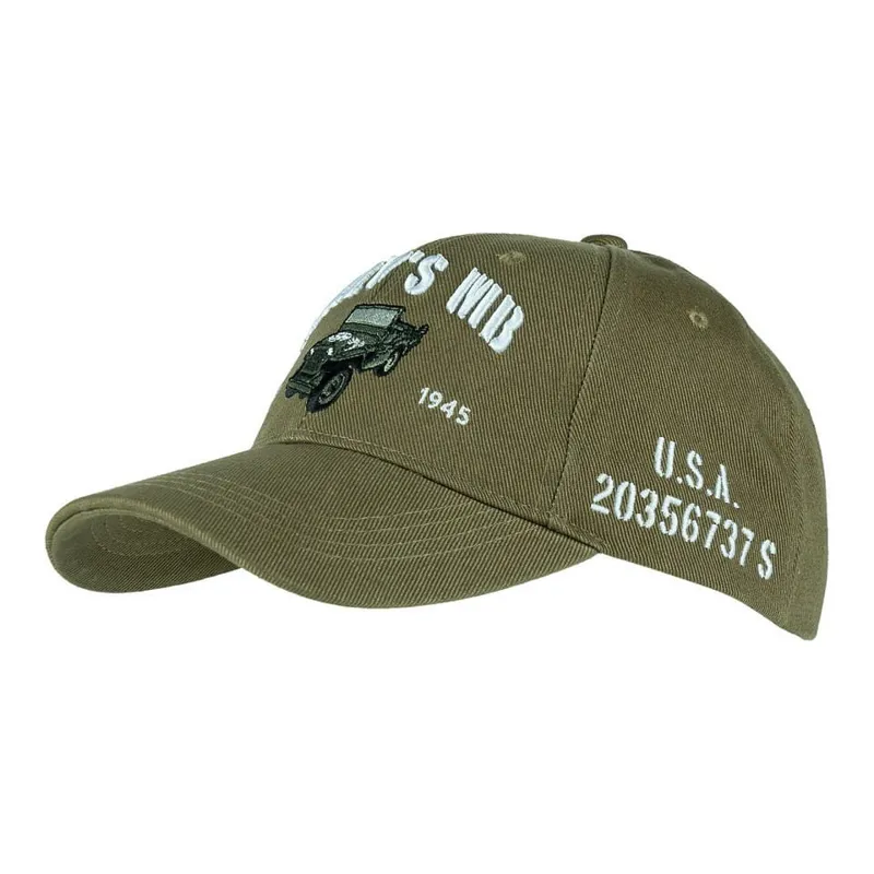 Fostex Čepice Baseball WILLY´S MB Zelená
