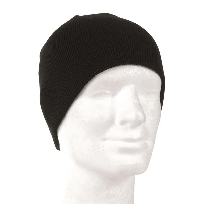 Mil-Tec Čepice Beanie Pletená Polyacryl Černá