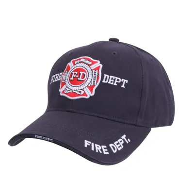 Čepice Deluxe Fire Department Baseball Modrá - Rothco