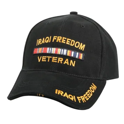 Čepice Deluxe Iraqi Freedom Baseball Černá - Rothco