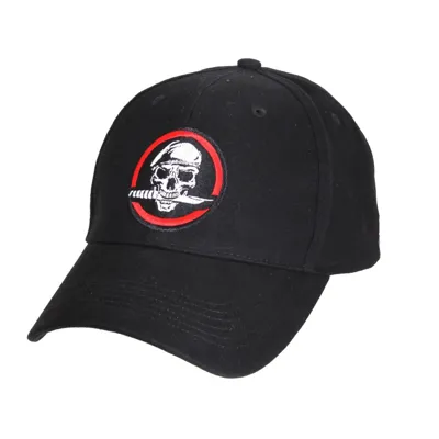 Čepice Deluxe Skull/Knife Baseball Černá - Rothco