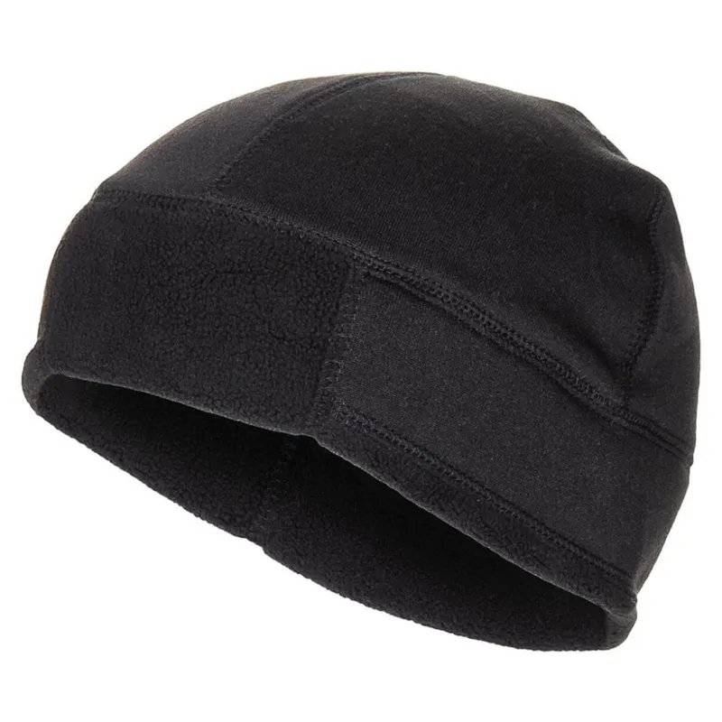 Fox Outdoor Čepice Fleece Extra Teplá ČERNÁ