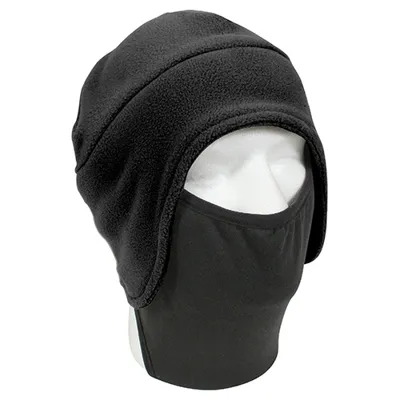 Čepice Fleece S Polyester Maskou ČERNÁ - Rothco