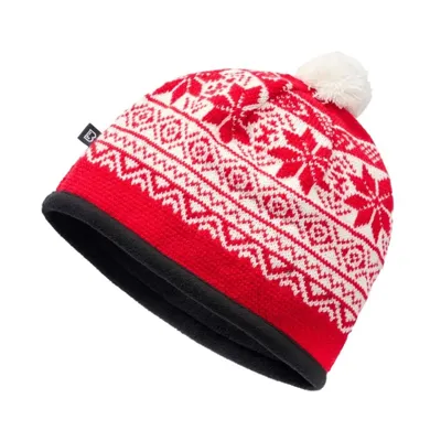 Čepice Pletená SNOW CAP Červená - Brandit