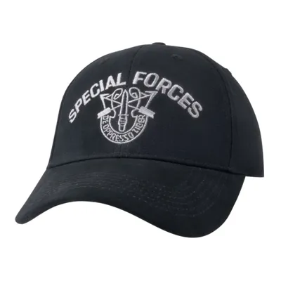 Čepice Special Forces Baseball ČERNÁ - Rothco