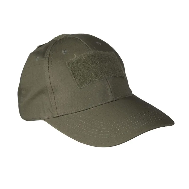 Mil-Tec Čepice Tactical Rip-Stop Baseball Zelená