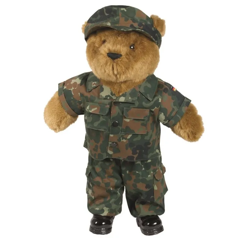 Mil-Tec Hračka Teddy Obleček Velký · Flecktarn