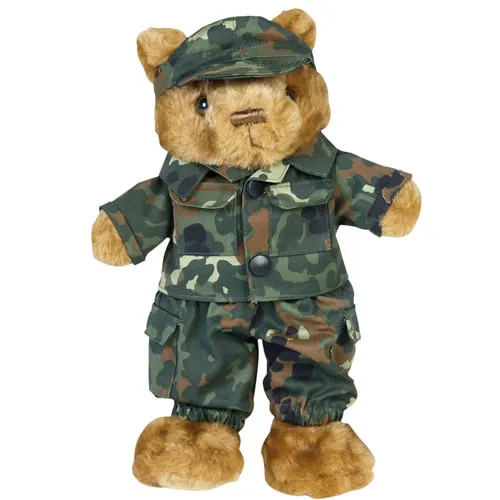 Mil-Tec Hračka Teddy Oblečení Malý · Flecktarn