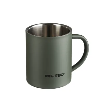 Hrnek Dvouplášťový 300ml Zelený - Mil-Tec