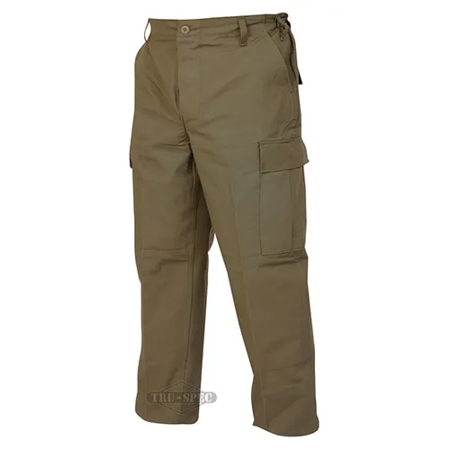 Tru-Spec Kalhoty BDU Rip-Stop Zelené